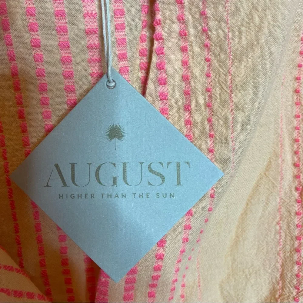 AUGUST Greek resort brand ZAKAR Shirt NWT